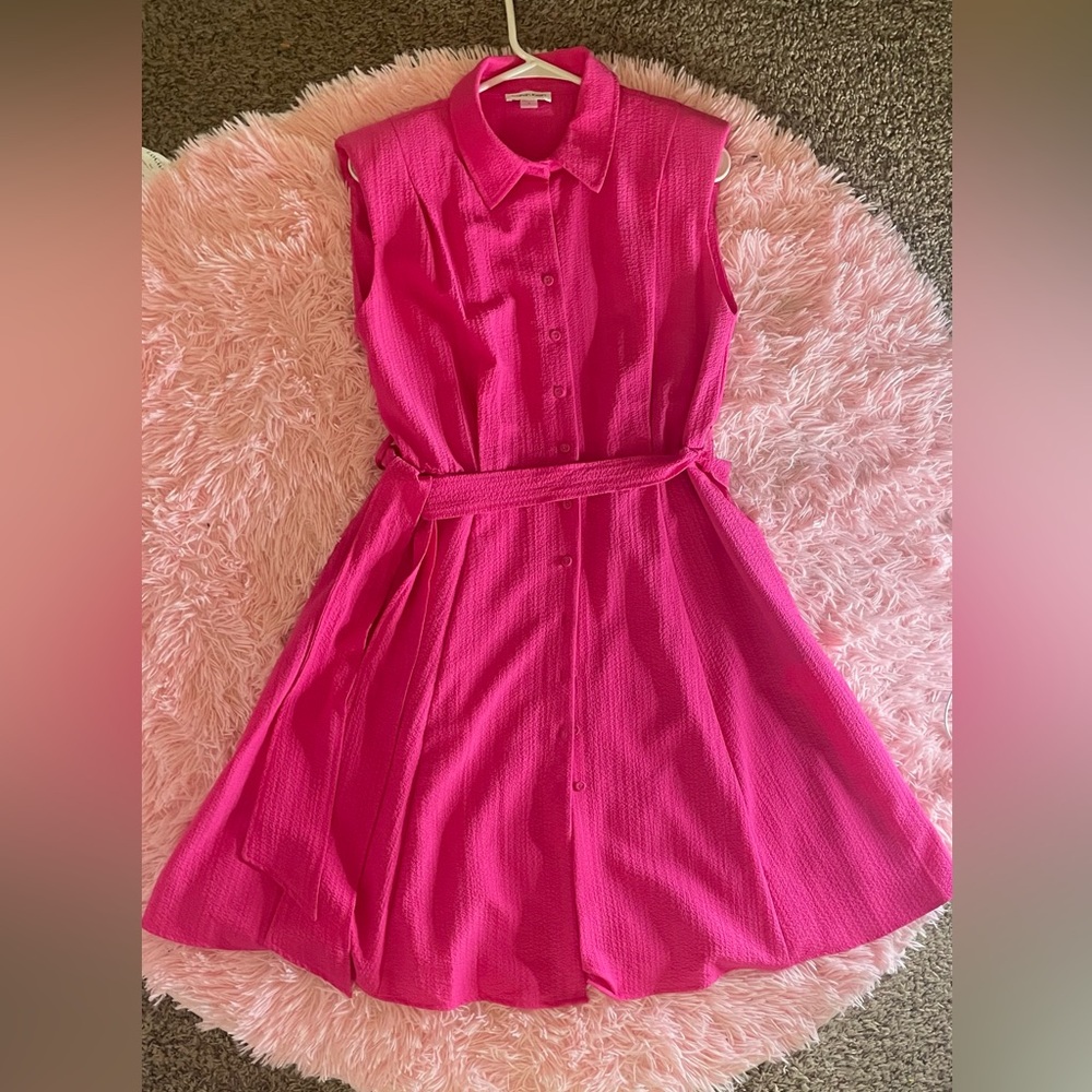 Calvin Klein Pink Sleeveless Dress